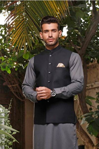 Naturally Black WaistCoat