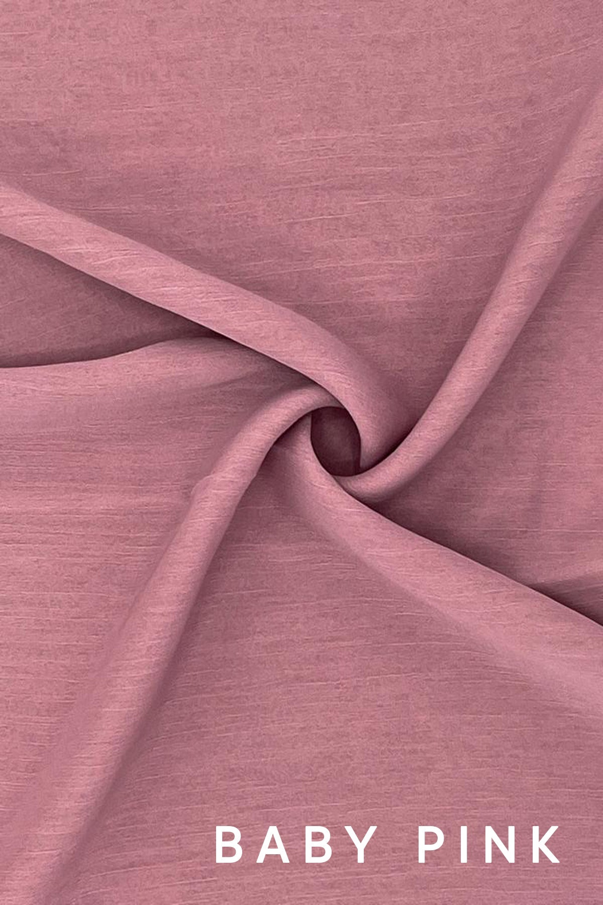 Crinkle Chiffon - Baby Pink