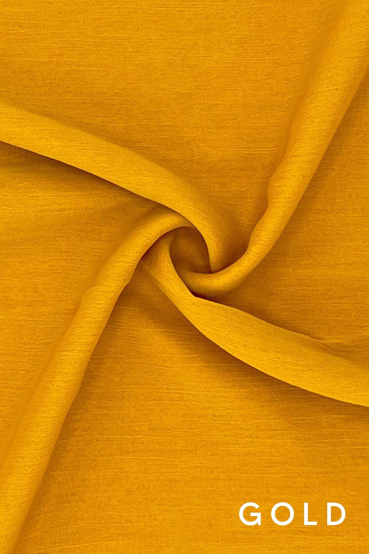 Crinkle Chiffon - Gold